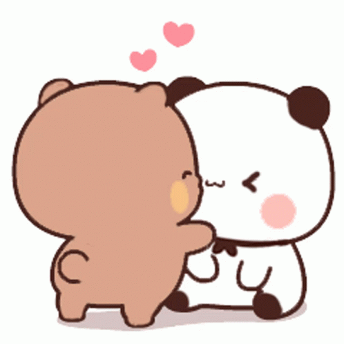 Bear kiss